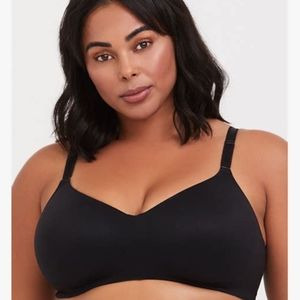 Black wire free everyday bra